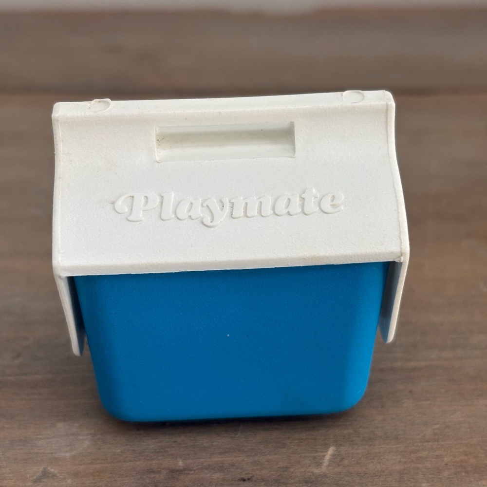 Vintage Playmate Cooler Miniature Toy